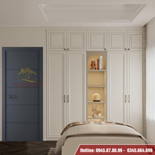 Cửa Gỗ MDF Veneer HP V08