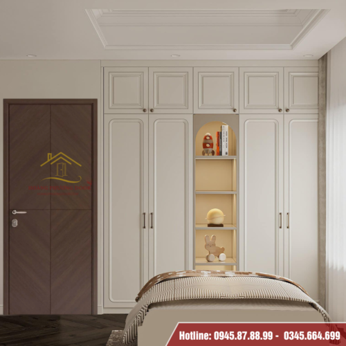 Cửa Gỗ MDF Veneer HP V10